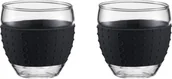 Szklanki - Bodum Zestaw 2 szklaneczek Pavina 35 cl 11185-01 czarny - miniaturka - grafika 1