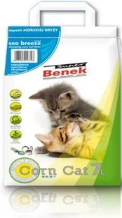 Benek Super CORNCat Morska Bryza Żwirek dla kota - 7 l - Żwirek dla kotów - miniaturka - grafika 2