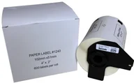 Taśmy do drukarek barwiące - Brother Taśma BARCODE LABEL 102mm x 51mm x 600 (DK11240) - miniaturka - grafika 1