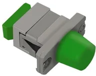 Adaptery i przejściówki - Qoltec Adapter światłowodowy hybrydowy FC/APC-SC/APC simplex SingleMode 54158 - miniaturka - grafika 1