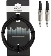 Kable - Alpha Audio Alpha 190713 Pro Line przewód audio połączenia (1,5 m, wtyczka jack stereo wtyczka mini jack stereo audio) 190713 - miniaturka - grafika 1