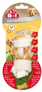 Delights 8in1 Przysmak XS kość wiązana z kurczakiem - Przysmaki dla psów - miniaturka - grafika 2