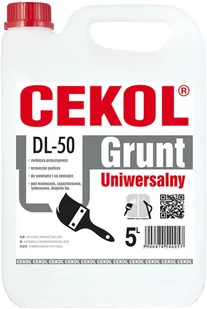 Cekol Uniwersalny grunt DL-50 5 l - Grunty do ścian - miniaturka - grafika 2