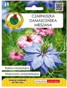 Nasiona czarnuszka damasceńska mieszanka 1 g - Nasiona i cebule Nasiona czarnuszka damasceńska mieszanka 1 g - Nasiona i cebule - miniaturka - grafika 1