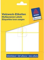 Etykiety samoprzylepne i bloki etykiet - Avery Zweckform Etykiety do opisywania ręcznego Zweckform 80 x 54mm 112 etykiet 3330 - miniaturka - grafika 1