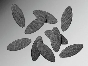 Bosch Łączniki płaskie 55 x 19 x 4 mm 2607000797 - Frezy - miniaturka - grafika 2