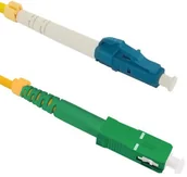 Patchcordy - Qoltec Patchcord Światłowodowy LC/UPC-SC/APC SM 9/125 G652D 5m 54334 - miniaturka - grafika 1