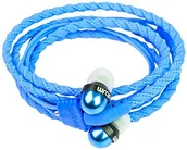 Słuchawki - Midbass Wraps  Classic Wrap słuchawki douszne, niebieski WRAPSCBLU-V5 - miniaturka - grafika 1