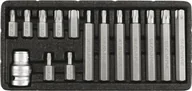 Bity - Yato zestaw bitów torx z otworem 14 sztuk + adapter YT-0417 - miniaturka - grafika 1