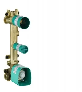 Hansgrohe Citterio E, Moduł z termostatem do 2 odbiorników, z płytką, montaż podtynko - Stelaże i zestawy podtynkowe do WC Hansgrohe Citterio E, Moduł z termostatem do 2 odbiorników, z płytką, montaż podtynko - Stelaże i zestawy podtynkowe do WC - miniaturka - grafika 1