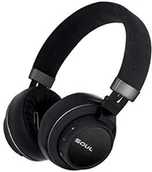 Słuchawki - SOUL si30bk over-Ear Słuchawki Bluetooth Wireless Czarny SI30BK - miniaturka - grafika 1