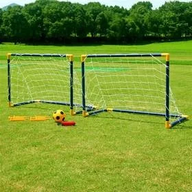 Zestaw Bramka do Piłki Nożnej Składana 2w1 - Zabawki i gry sportowe - miniaturka - grafika 2