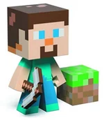 Klocki - Spin Master MINECRAFT Figurka Steve z kilofem ZAREK032268 - miniaturka - grafika 1