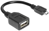 Kable USB - Delock USB micro-B - USB 2.0-A, 0.18m kabel USB (83293) - miniaturka - grafika 1