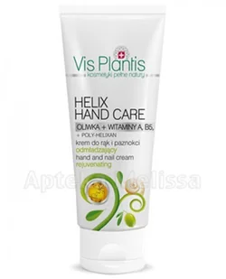 Vis Plantis Helix Hand Care Krem Do Rąk i Paznokci Odżywczy Odmładzający Oliwka Witaminy A B5 E + Poly Helixan 75ml - Balsamy i kremy do ciała - miniaturka - grafika 2