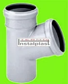 Łączniki, trójniki, kształtki - Magnaplast Trójnik PP 110 x 75/90 11970 - miniaturka - grafika 1