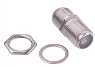 Złącza, przejściówki, adaptery - Lechpol Lechpol Złącze kabli SAT F-F ZLA0454 ZLA0454 - miniaturka - grafika 1