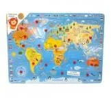 Klocki - Brimarex Mapa Świata - miniaturka - grafika 1
