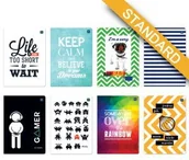 Zeszyty szkolne - Inter-druk Zeszyty A5 60k gładki ID095 - miniaturka - grafika 1