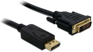 Delock kabel Displayport (M)->DVI-I(M) 24+1PIN1 m gold 82590 - Kable - miniaturka - grafika 3
