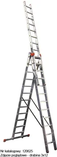Krause Tribilo drabina aluminiowa wielofunkcyjna na SCHODY 3x8 121226 - Drabiny Krause Tribilo drabina aluminiowa wielofunkcyjna na SCHODY 3x8 121226 - Drabiny - miniaturka - grafika 1