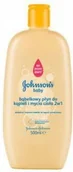 Kosmetyki kąpielowe dla dzieci - Johnson&Johnson Baby 2w1 bąbelkowy płyn do kąpieli i mycia ciała 500ml - miniaturka - grafika 1