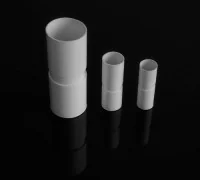 TT Plast Złączka prosta PVC ZPL 37 biała 10138 50szt. - Kanały kablowe - miniaturka - grafika 2