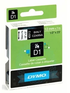 Dymo Etykieta D1 12mmx7m BIALY/CZARNY S0720610 - Etykiety do drukarek - miniaturka - grafika 2