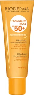 Bioderma Bioderma Photoderm Max Aqua, lekki, bezbarwny fluid, 40 ml - Kremy do twarzy z filtrem - miniaturka - grafika 3