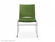 Fotele i krzesła biurowe - ProfiM Krzesło biurowe konferencyjne ARIZ 560V na płozie - miniaturka - grafika 1