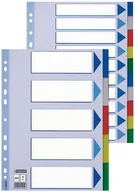 Przekładki do segregatorów - Esselte PRZEKŁADKI PLASTIKOWE A4- 10 KART (0B) 15261 - miniaturka - grafika 1