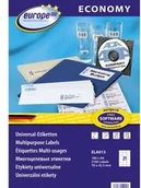 Etykiety do drukarek - Avery Zweckform Etykiety uniwersalne Economy 70 x 42,3 mm, 2100 etykiet - miniaturka - grafika 1