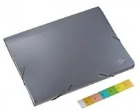 Hasta Teczka z gumką Pp A4/30mm/12przegr Pop Fol - Artykuły biurowe - miniaturka - grafika 2