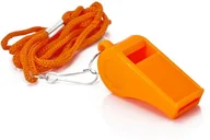 Piłka nożna - Allright Gwizdek PLASTIKOWY ORANGE - miniaturka - grafika 1