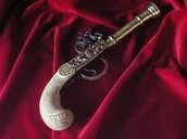 Repliki - broń - Hiszpania STARY PISTOLET SKAŁKOWY Z XVIII W. - miniaturka - grafika 1