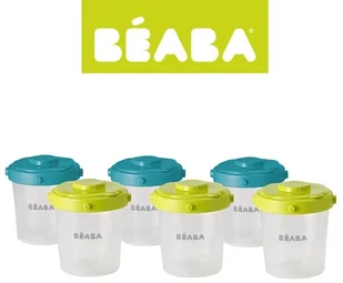 Beaba Pojemniki na żywność 6x200 ml - Akcesoria do karmienia Beaba Pojemniki na żywność 6x200 ml - Akcesoria do karmienia - miniaturka - grafika 3