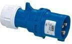 Kostki, złączki, wtyczki - PCE Wtyczka siłowa odbiornikowa przenośna Twist IP44 32A 230V 2P+Z - miniaturka - grafika 1