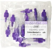Szczoteczki międzyzębowe - TePe ID Original (1.10mm) fioletowe 25szt. - zestaw szczoteczek międzyzębowych ( - miniaturka - grafika 1