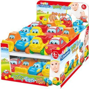 Clementoni Mięciutkie Samochodziki mix - Samochody i pojazdy dla dzieci - miniaturka - grafika 4