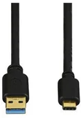 Kable USB - Hama Kabel USB USB-C 1.8m Czarny 001357360000 - miniaturka - grafika 1