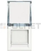 Gniazdka elektryczne - Bticino Gniazdo RJ45 6 STP z ekranem - Axolute HD4279C6S - miniaturka - grafika 1