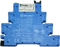 Gniazdka elektryczne - Finder Gniazdo do serii 34 6.24V DC 93-01-7-024 - miniaturka - grafika 1