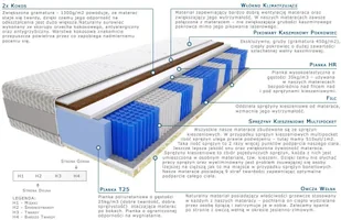 Kaszmirowysen Pers 110x200 - Materace - miniaturka - grafika 2