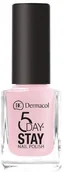 Lakiery do paznokci - Dermacol 5 Day Stay Longlasting  06 First Kiss - miniaturka - grafika 1