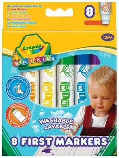 Crayola Flamastry zmywalne mini 8 szt. - Flamastry - miniaturka - grafika 6
