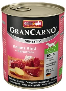 Animonda Gran Carno Sensitiv Wołowina + Ziemniaki 800G - Mokra karma dla psów - miniaturka - grafika 5