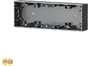 Puszki elektryczne i akcesoria - Berker K5 Puszka n/t 3-krotna pozioma  10537004 - miniaturka - grafika 1