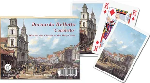 praca zbiororwa Karty standard "Canaletto - Kościół" PIATNIK - Pozostałe książki - miniaturka - grafika 2