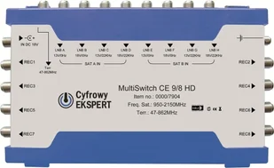 Technisat MULTISWITCH CE 9/8 MULTISWITCH 9/8 CE - Rozgałęźniki i multiswitche do TV-SAT - miniaturka - grafika 2