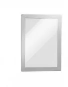 Systemy ekspozycyjne i znaki informacyjne - Durable Ramka magnetyczna DURAFRAME MAGNETIC A5, srebrna, 5 szt - miniaturka - grafika 1